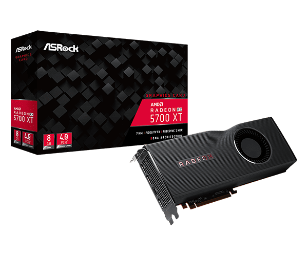 ASRock AMD Radeon RX 5700 XT 8G グラフィックボー